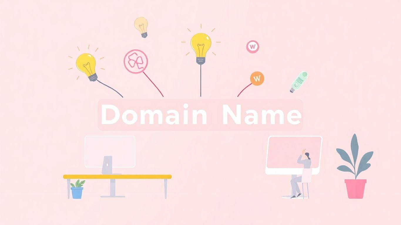 Kreativ brainstorming for unike domenenavnideer.