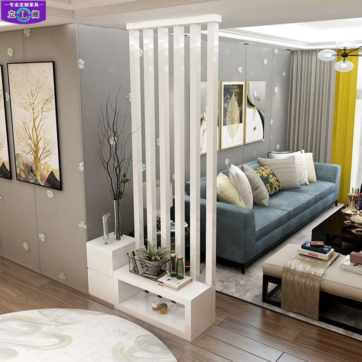 Inspirerende ideeën voor het gebruik van een roomdivider met haard