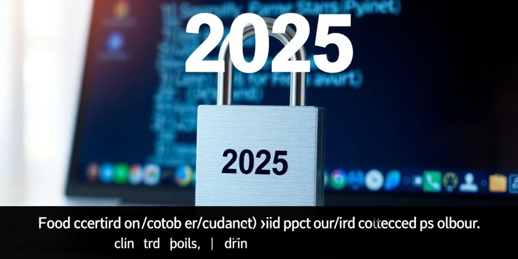 Close-up of a lock on a laptop keyboard.