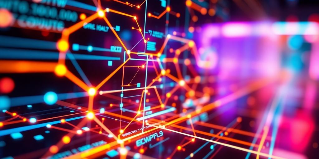 Interface de edição de vídeo com elementos de IA.