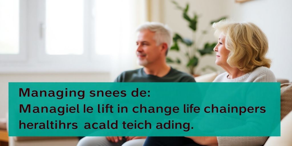 Couple discussing intimacy and medication effects.