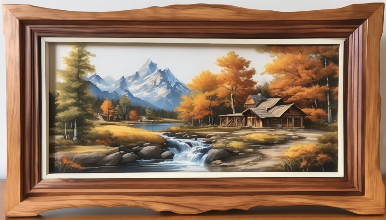 beginner woodworking crafting wooden picture frame