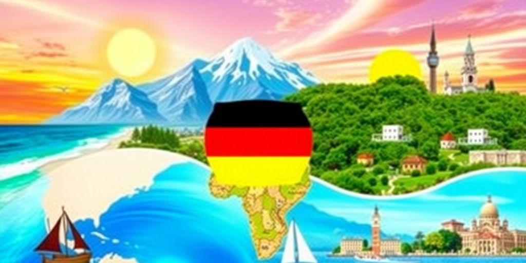 Vielfältige Landschaften für Auswanderer aus Deutschland.