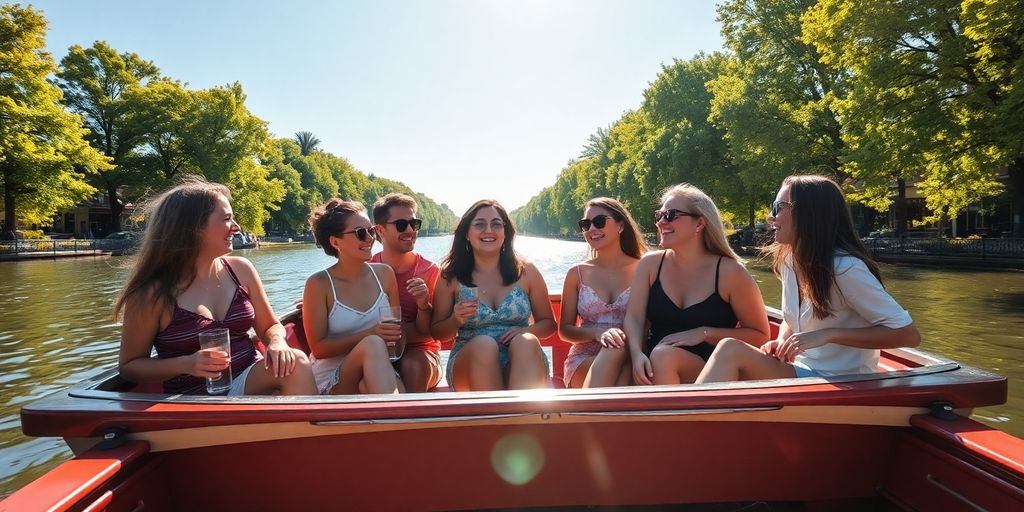 Zon, Water en Vrienden: Beleef de magie van een sloepentocht!