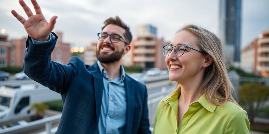 A person looking smugly at a competitor's digital presence.