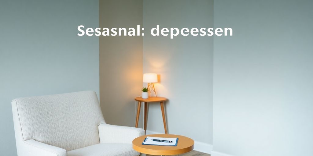 Cozy healthcare setting with chair and notepad.