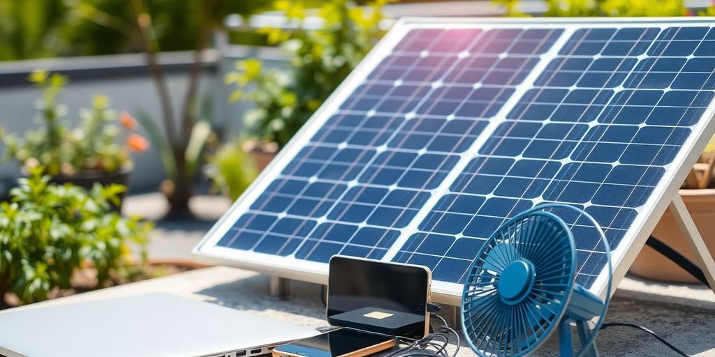 Solar panel and appliances