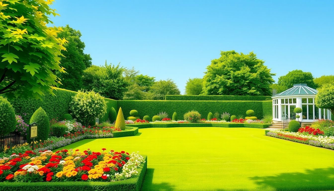 Well-maintained garden in London