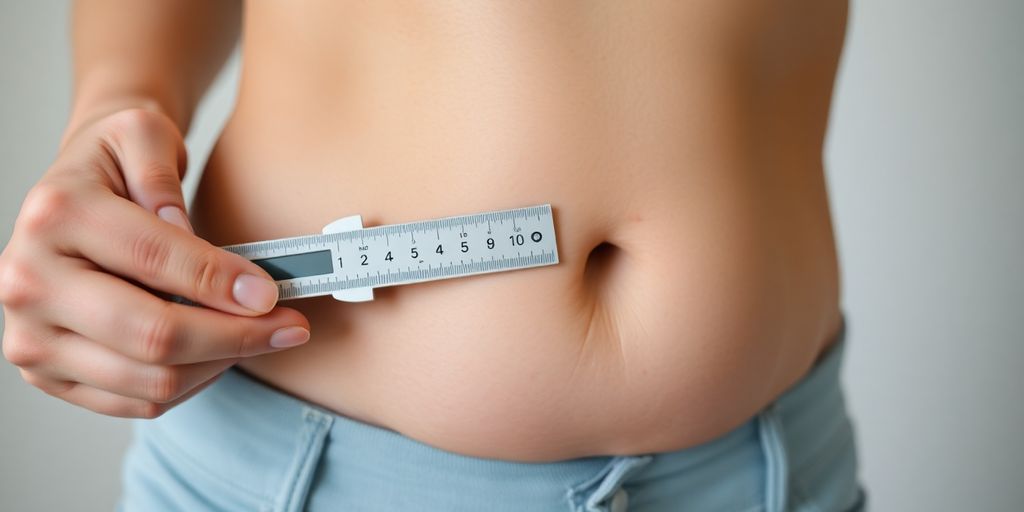 Measuring overweight person's body fat