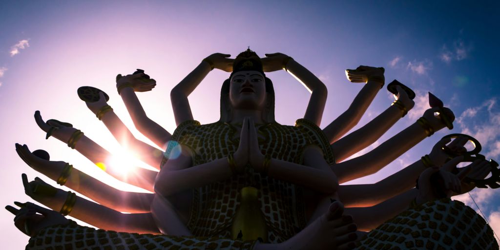 Hindu God statue
