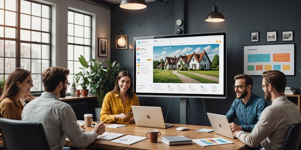 Clients sharing positive reviews about web design services