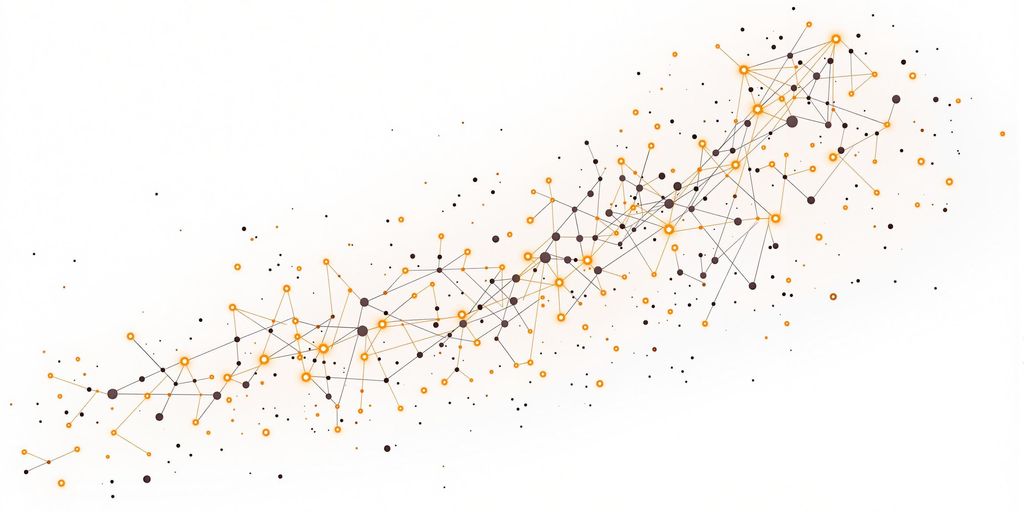 Strong digital connections building online success.