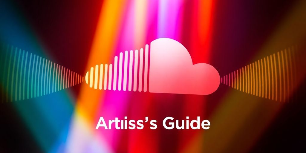 SoundCloud logo with vibrant sound waves.