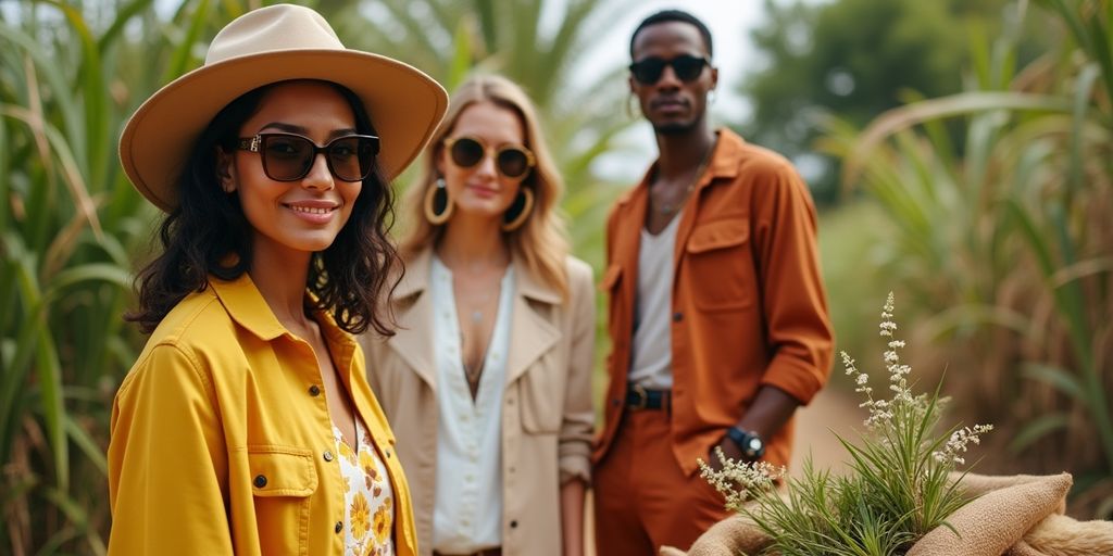 Nachhaltige Mode und natürliche Materialien bei Asos.