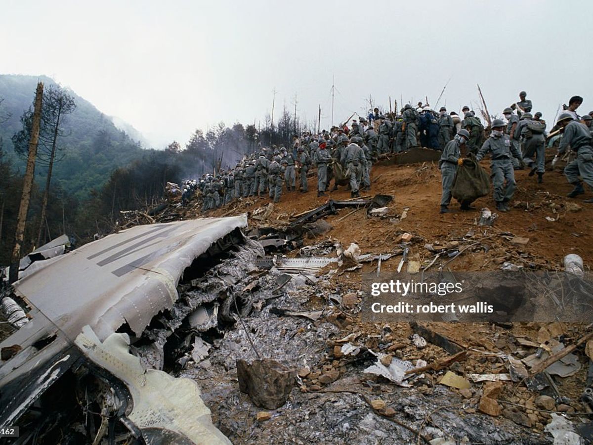 Japan Airlines Flight 123 crash site