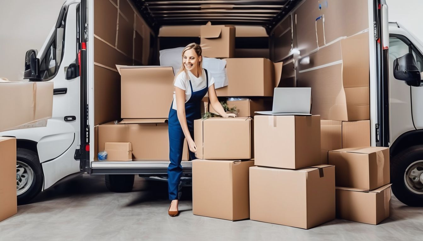 professional movers helping with home office relocation