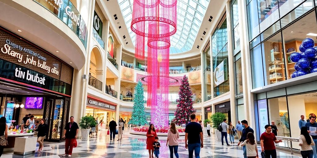 Indoor attractions in Dubai with modern architecture and decor.