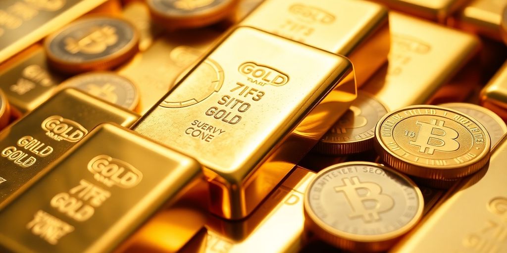 Lingots d'or et pièces d'or, un investissement accessible.