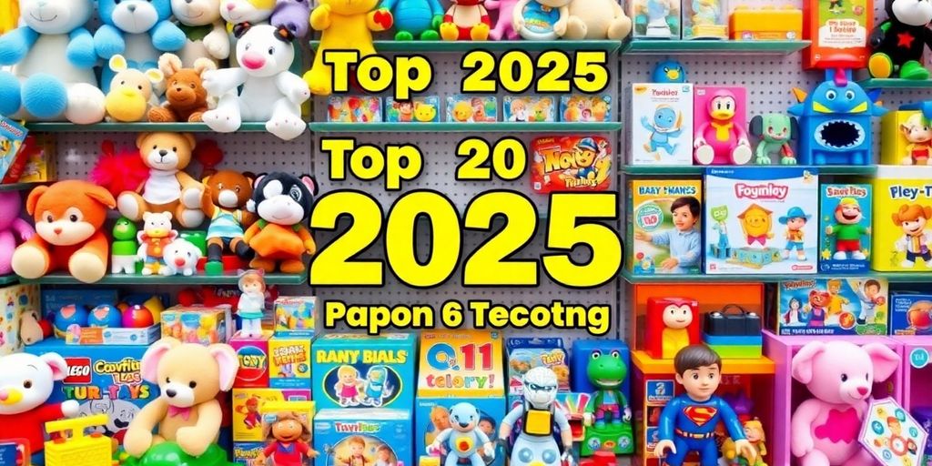 Beliebte Spielzeuge für verschiedene Altersgruppen im Jahr 2025