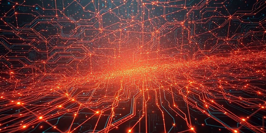 AI network becoming fragmented and thinning out.