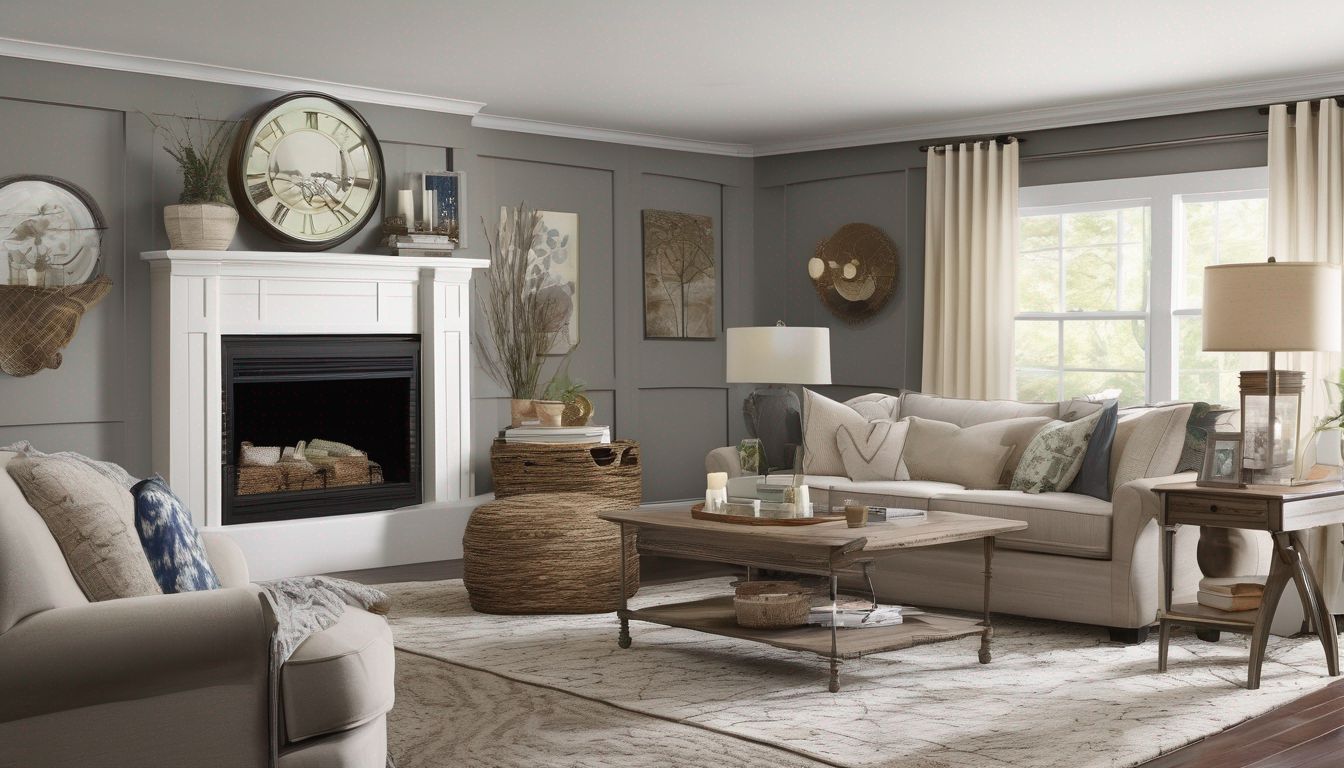 affordable home improvement living room transformation