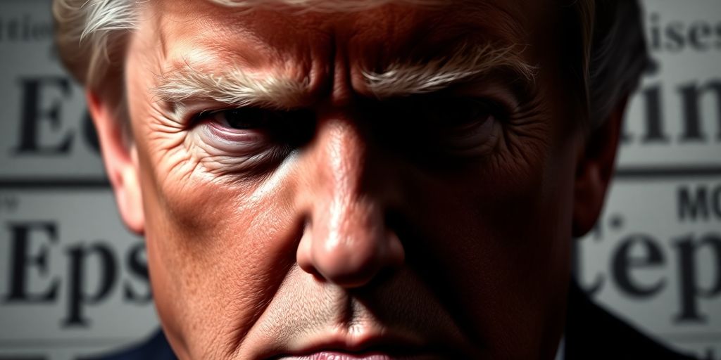 Trump, journal, Epstein, cour, ombre, tension.