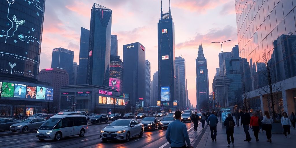 Futuristički grad sa AI tehnologijom u Srbiji.