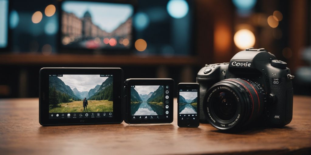 Zylvie cart software interface on multiple devices.