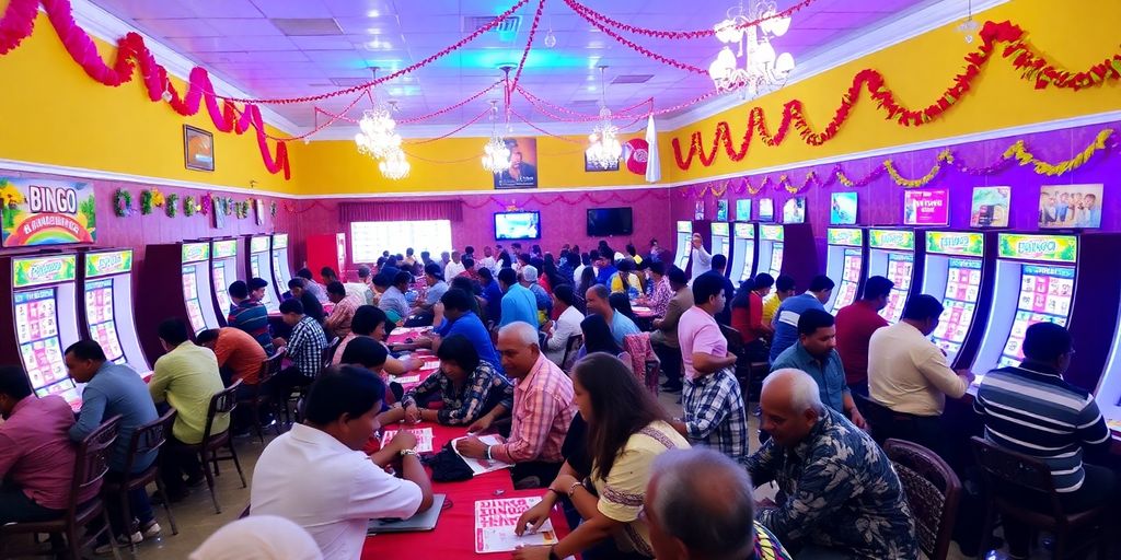 Bingo players engaged in a lively game in General Nakar.