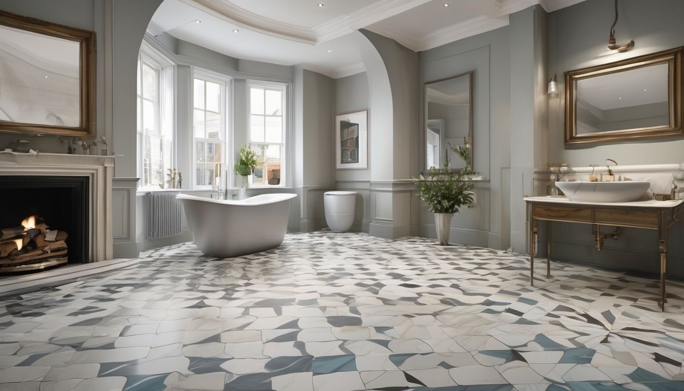 tiler working in London