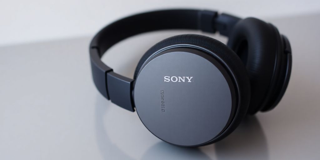 Nahaufnahme der Sony WH-1000XM5 Kopfhörer