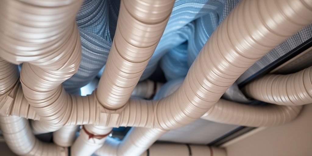 Clean ducts promoting efficient airflow in a home.