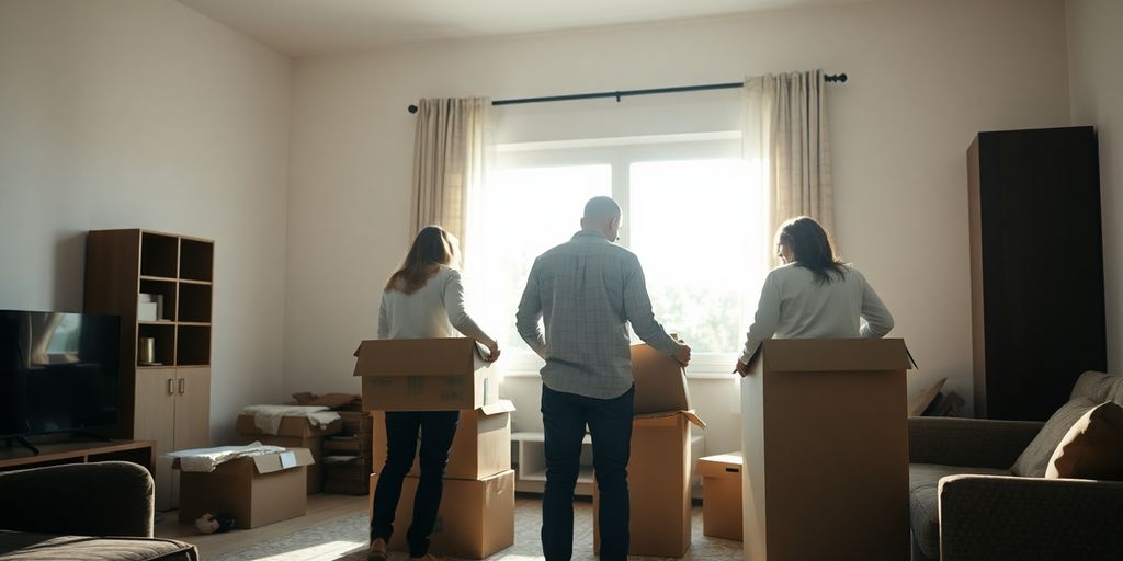 Travail de vide maison