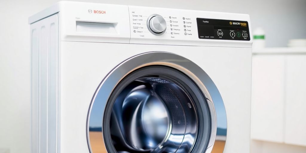 Bosch WAN28K23 Waschmaschine in modernem Design.