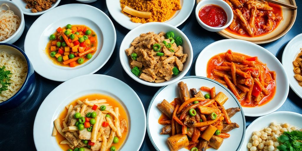 อาหารฮาลาลจีนที่น่ารับประทานและน่าสนใจมาก