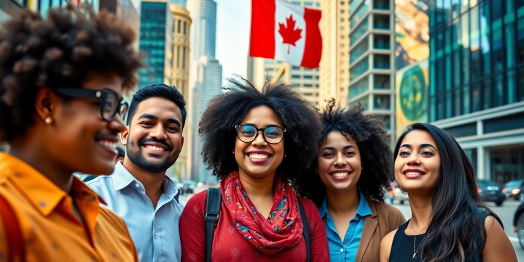 Emprendedores hispanos exitosos en Canadá.