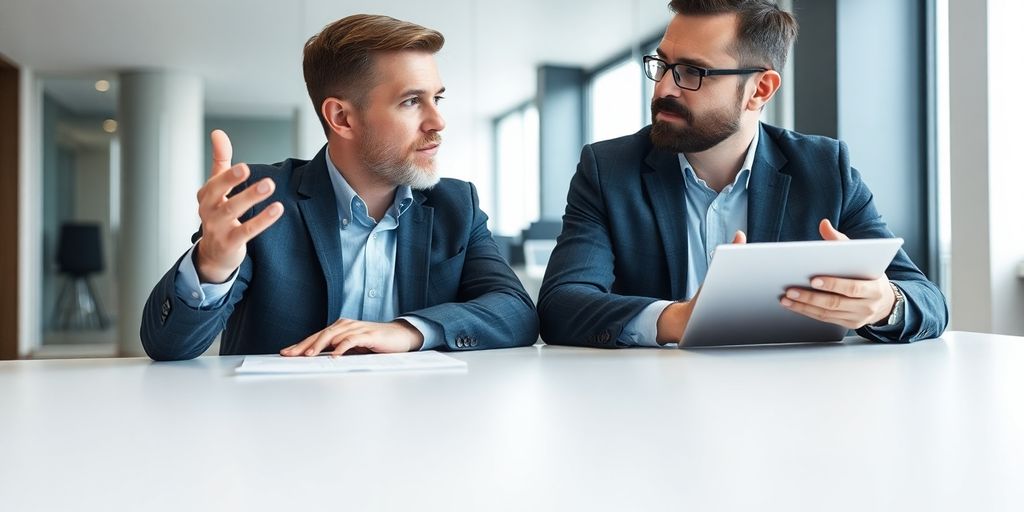 IT-Fachkräfte in Nürnberg gesucht? So hilft eine Personalvermittlung IT-Fachkraft im Gespräch mit Beraterin.
