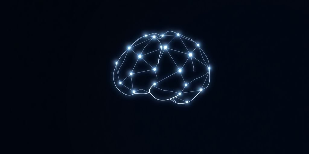 Minimalist AI agent icon