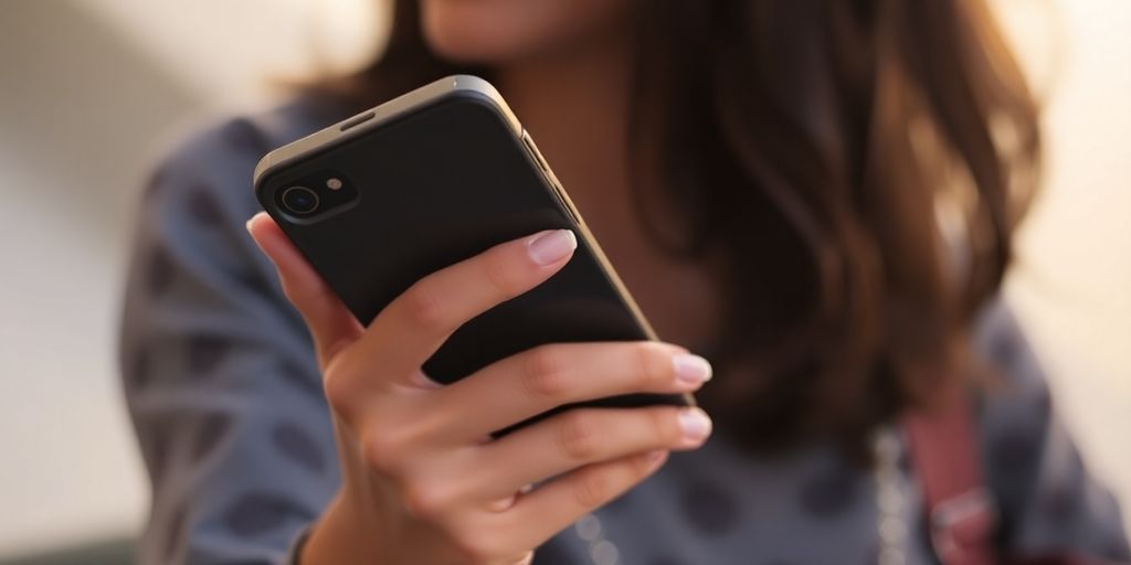 Person holding a stylish Beat iPhone case.
