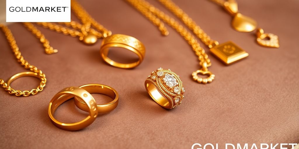Bijoux en or brillants sur un fond en velours.