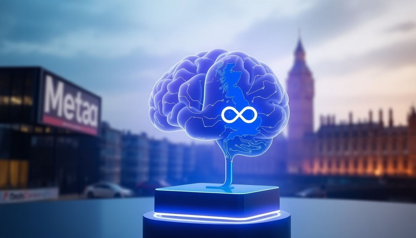 UK and Meta AI collaboration image.