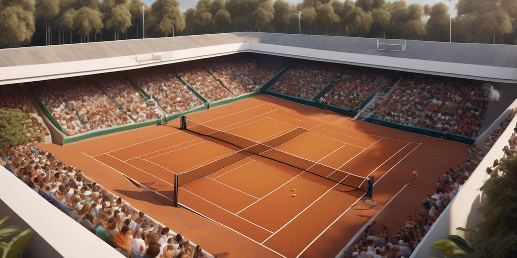 Rafael Nadal tennis court