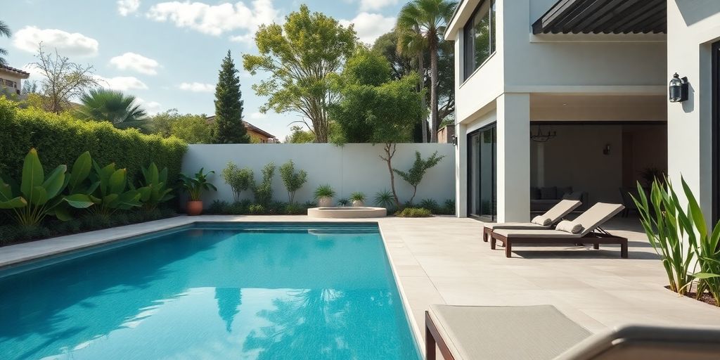 Piscina e Paisagismo: Transforme Seu Quintal em um Refúgio Sofisticado
