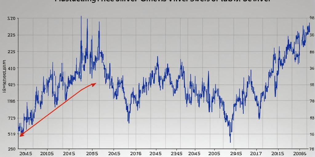 Silver price trend over 20 years