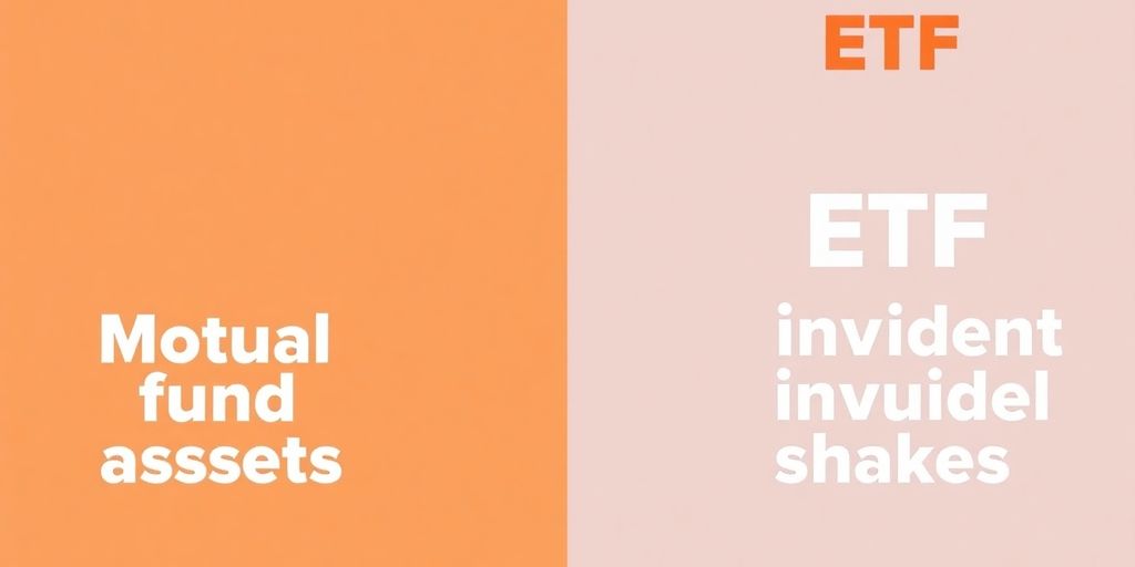 Two distinct investment vehicles side-by-side.