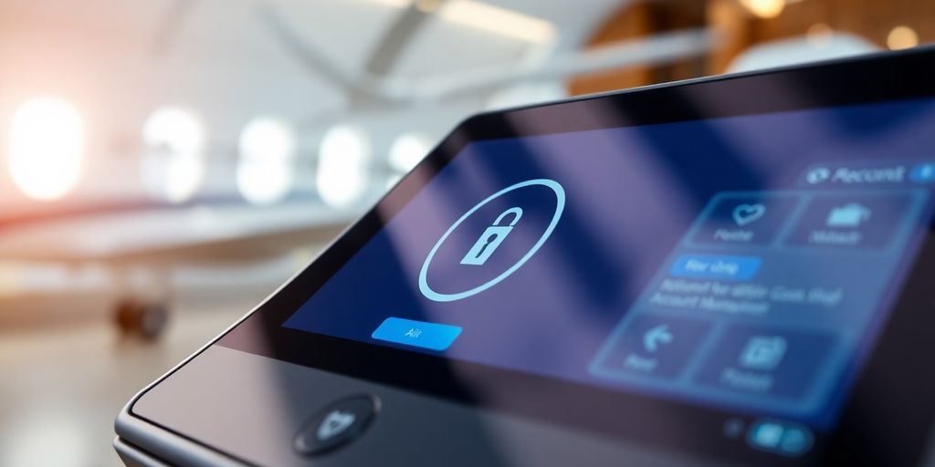 NetJets member accessing account portal.