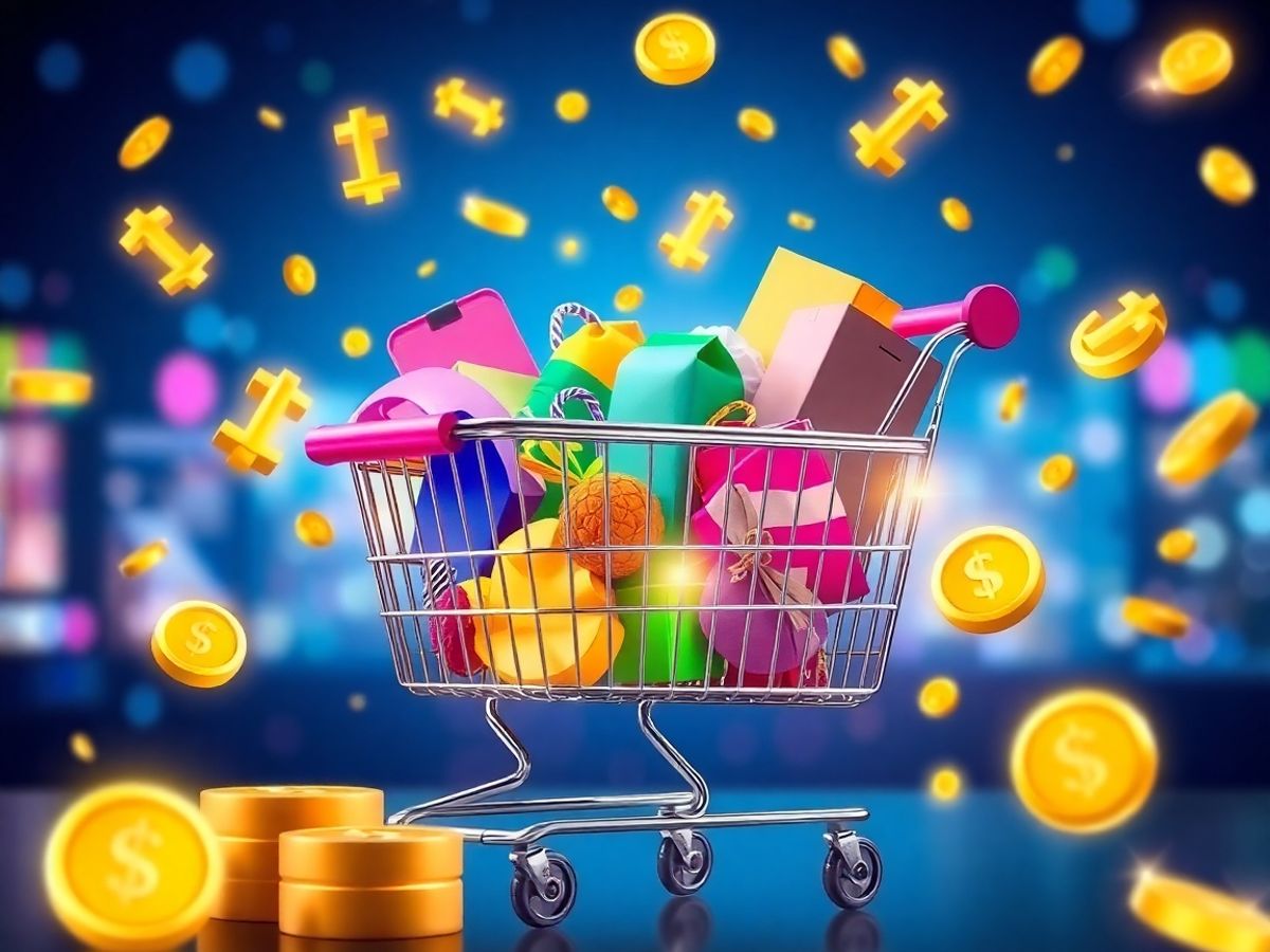 Puncte bonus pe fundal digital
