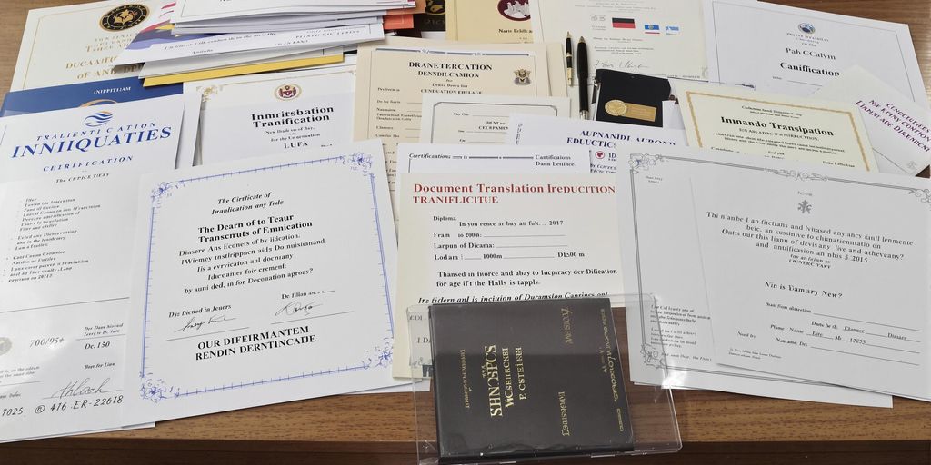 Öğrenci belgeleri ve tercüme hizmetleri ile ilgili görsel.