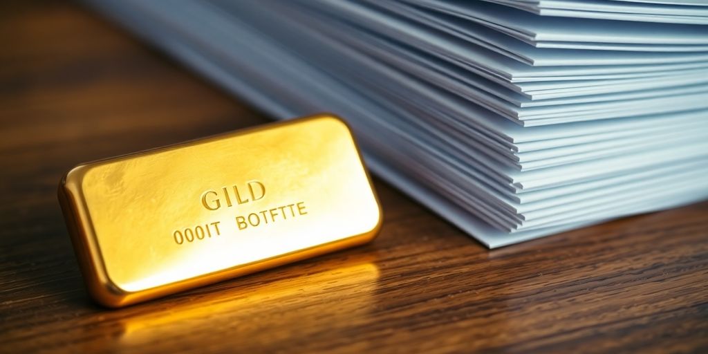 Lingot d'or et documents requis