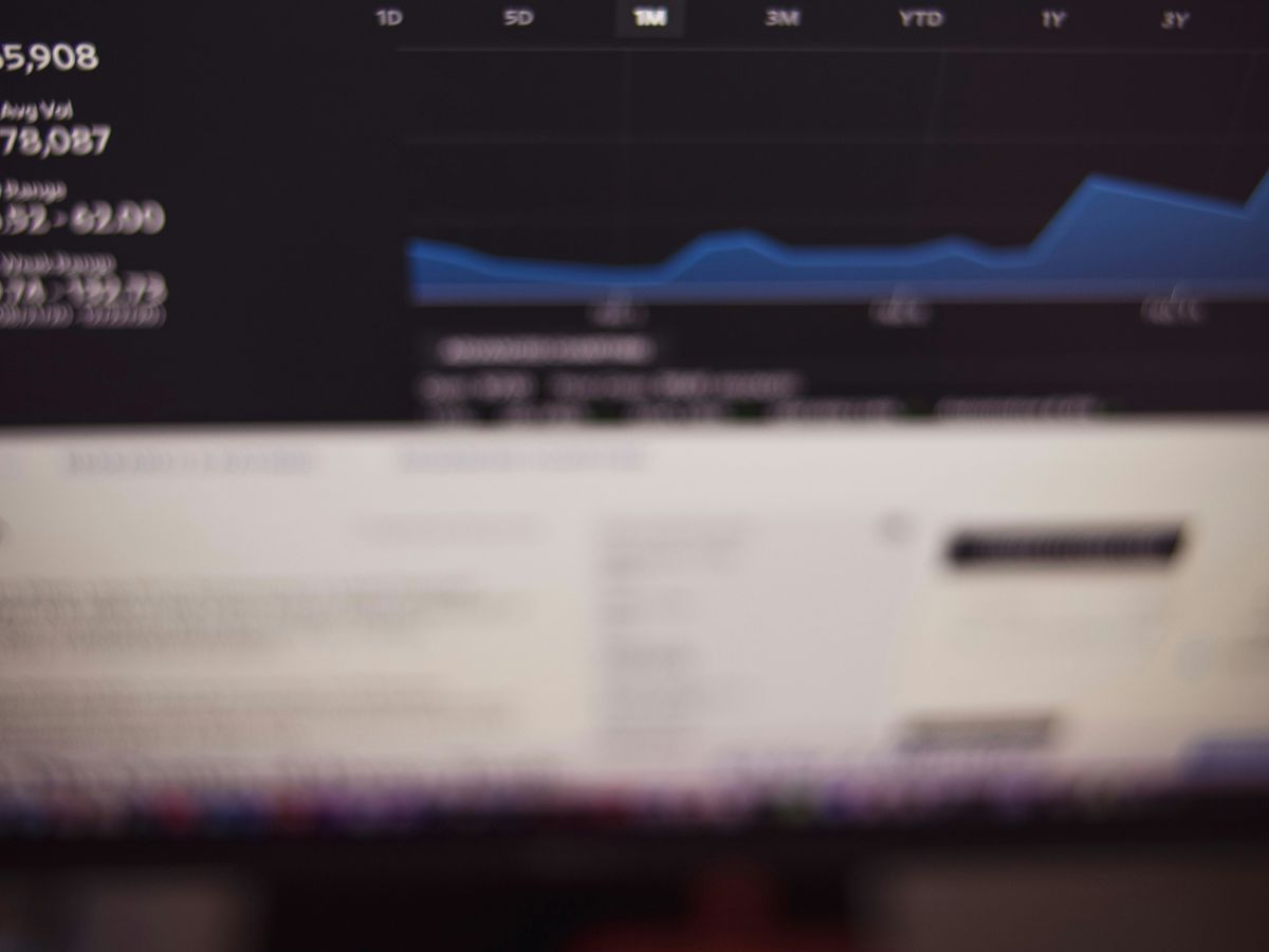 black flat screen computer monitor